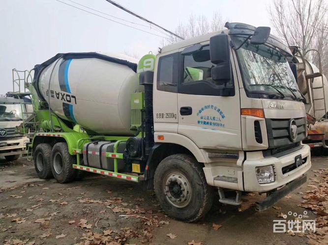 出售两台欧曼17年国五14方搅拌车 - 济宁梁山工程车专场